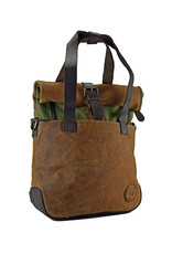 LD Leder Rucksack Rolltop Klein