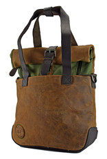 LD Leren Rugzak Rolltop Klein