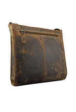 LD Leder Damen Umhängetasche Viereckig Gross