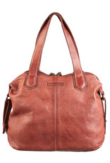 Bull & Hunt Washed Leder Handtasche   Umhängetasche Cognac