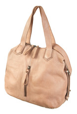 Bull & Hunt Washed Leder Handtasche Umhängetasche Sand