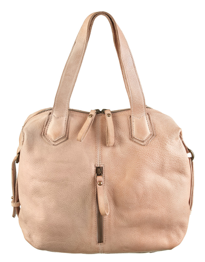 Bull & Hunt Washed Leder Handtasche Umhängetasche Sand