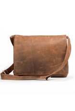 Harold's Leren Overslagtas Messenger Bag Medium