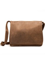 Harold's Leren Overslagtas Messenger Bag Large