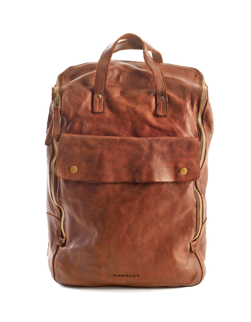 Harold's Leder Notebook Rucksack Large