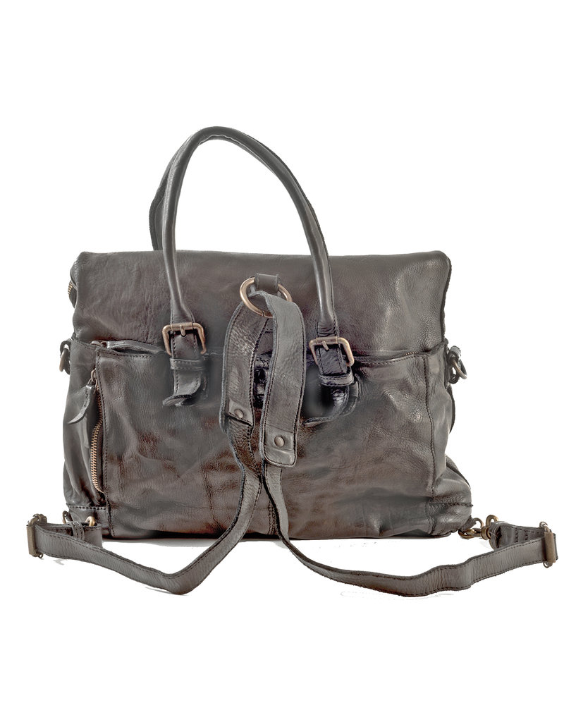 Harold's Leder Rucksack  Umhängetasche Arbeitstasche Flap