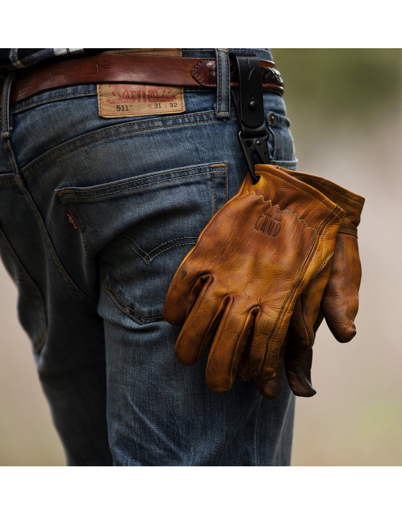 Crud Handgefertigte Leder Handschuhe