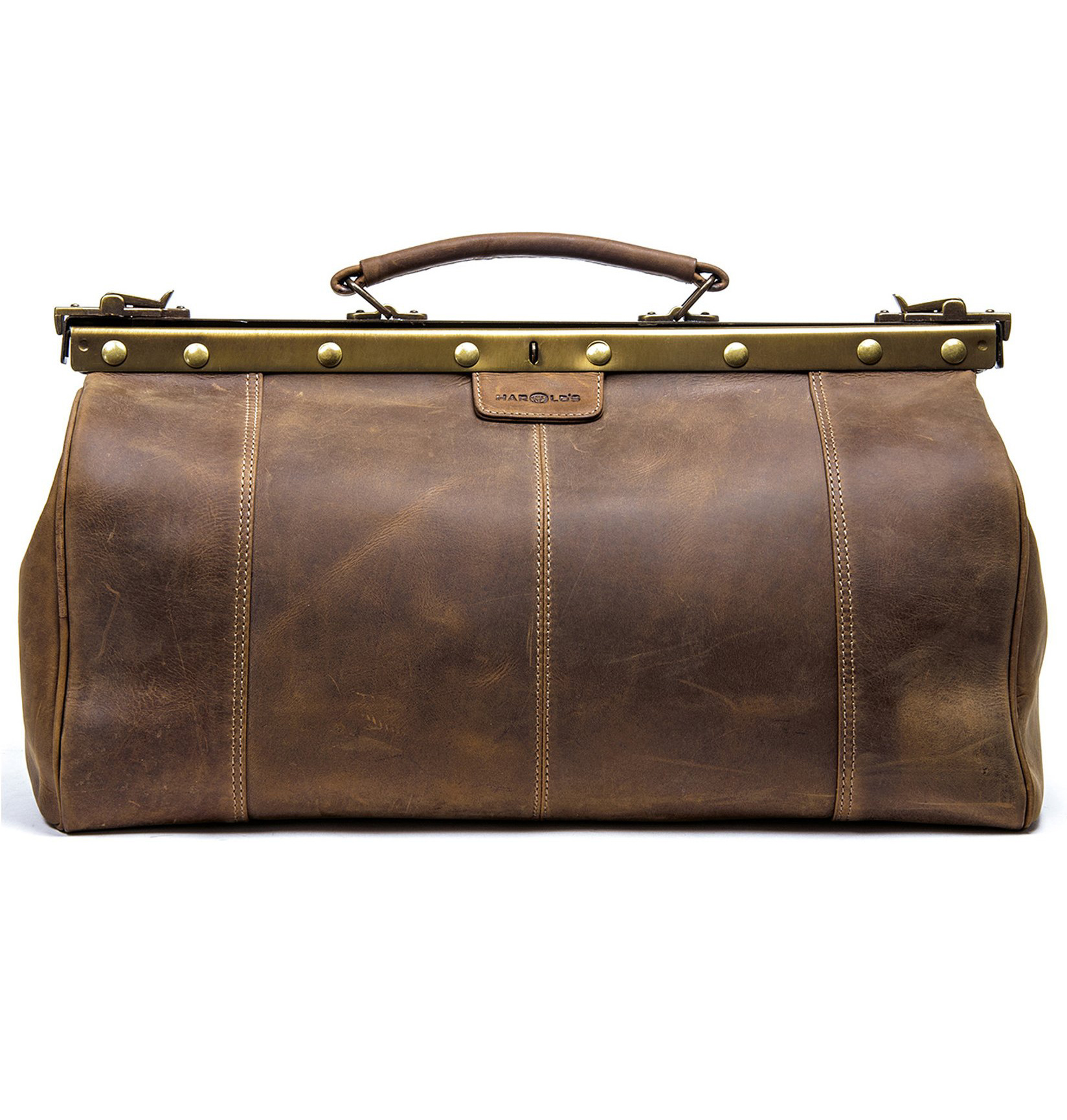 Greenland Westcoast Dokterstas Leer 41 Cm - Bruin - Ruime Leren Handtas