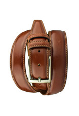 Leren Pantalon Riem Cognac 3.5 cm