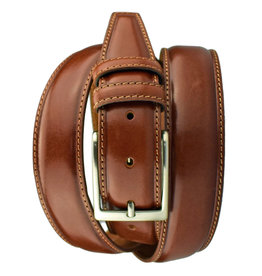 Leder Anzug Gürtel Cognac 3.5 cm