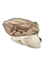 Bull & Hunt Weiches Leder Rücksack Rolltop  Stone