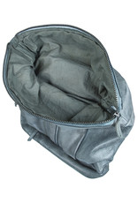 Bull & Hunt Weiches Leder Rücksack Rolltop  Grey