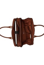 Burkely 15.6 inch Leren Werktas Laptoptas Cognac