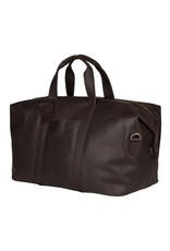 Burkely Basic Grosse Leder Reisetasche Weekender Braun