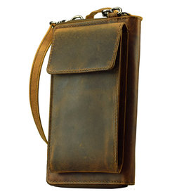 LD Leren Telefoontasje Portemonnee