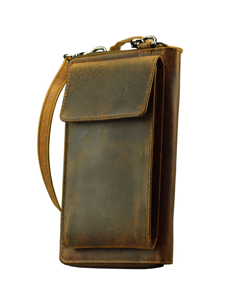 LD Leren Telefoontasje Portemonnee