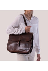 Harold's Retro Leder Jagdtasche Schultertasche XL