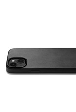 Mujjo Leder Handyhülle Für iPhone 14 MagSafe Black