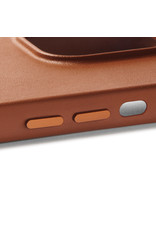 Mujjo Leder Handyhülle Für iPhone 14 Pro Max MagSafe Cognac