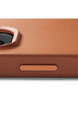 Mujjo Leder Handyhülle Für iPhone 14 Pro Max MagSafe Cognac