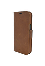 Dbramante1928 Leder iPhone 14 Handyhülle Bookcase Cognac