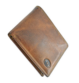 LD Platte Leren Heren Portemonnee met RFID