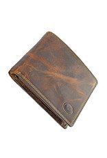 LD Rindsleder Herren Geldbörse mit RFID-Schutz & optionaler Sicherheitskette – Luxus, Robust & Personalisiert