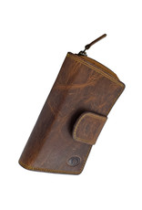 LD Leren Dames Portemonnee Met Rits