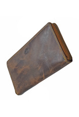 LD Grote Leren Rits Portemonnee