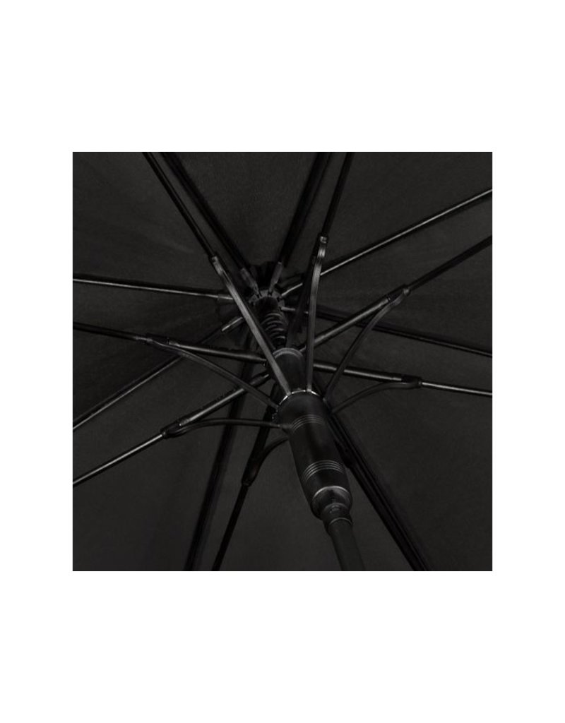 Falcone Grosse Regenschirm Windproof 120cm Schwarz
