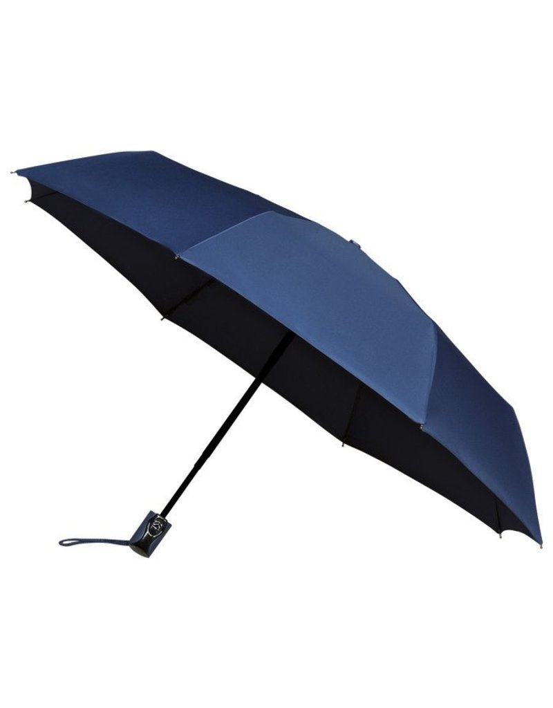 miniMAX Taschen Regenschirm Taschenschirm Windsicher Blau