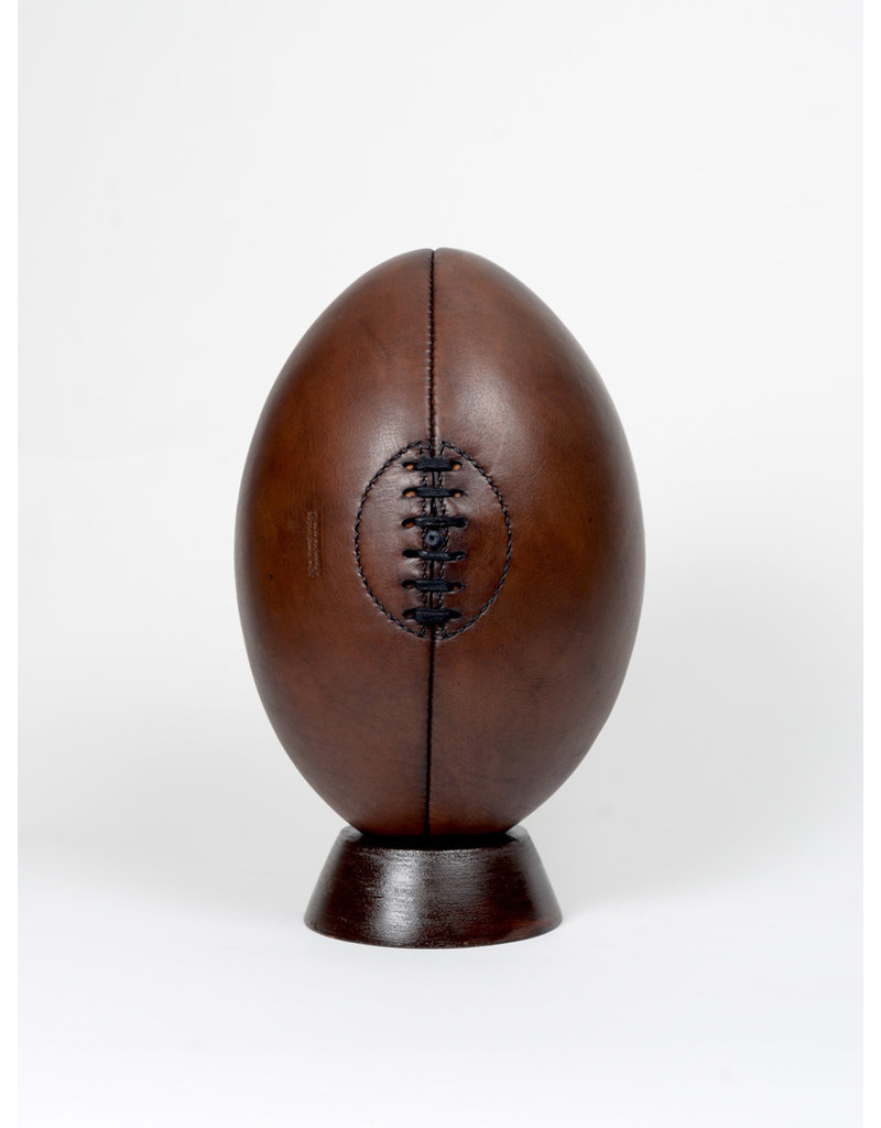 John Woodbridge Retro Vintage Leder Rugby Ball 1940