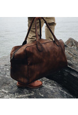 John Woodbridge Handgefertigte Leder Weekender Reisetasche