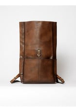 John Woodbridge Handgefertigte Leder Rucksack Rolltop