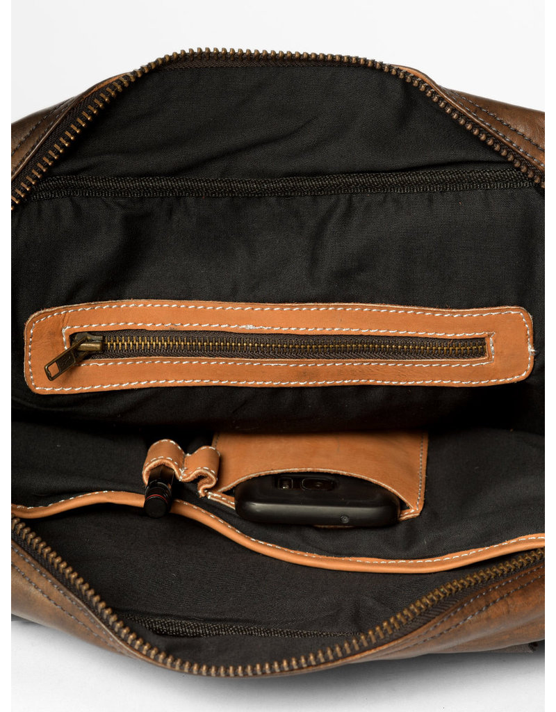 John Woodbridge Handgefertigte Leder Arbeitstasche Laptoptasche