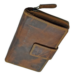 LD Leren Rits Portemonnee Medium