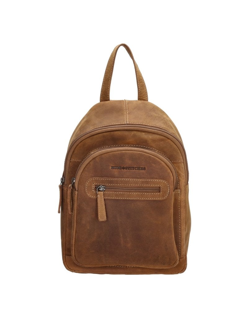 Hide & Stitches Leder Rucksack