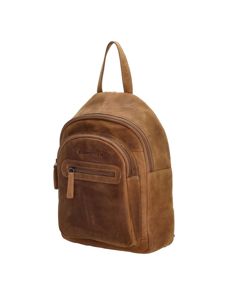 Hide & Stitches Leder Rucksack