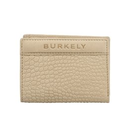 Burkely Leren Pasjeshouder Portemonnee Croco Beige