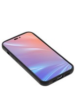 Minim Leder Handyhülle Für iPhone 14 Pro Back Cover Schwarz