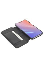 Minim Leder Handyhülle Für iPhone 14 Bookcase Schwarz