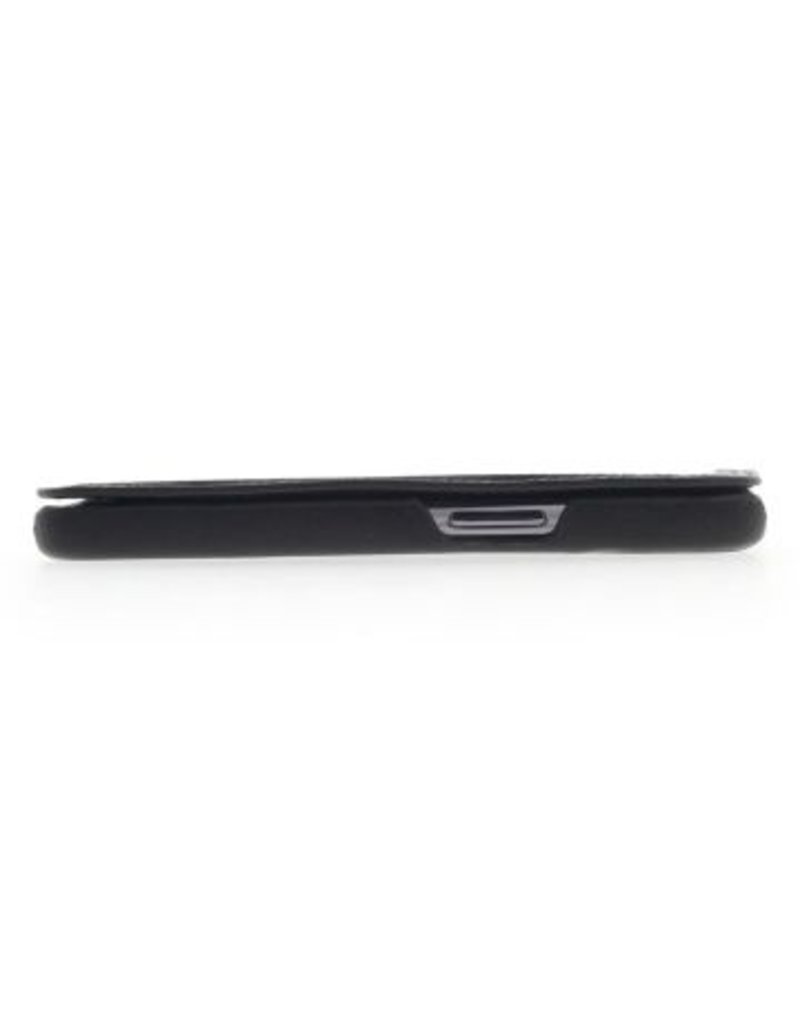 Minim Leder Handyhülle Für iPhone 14 Pro Bookcase Schwarz