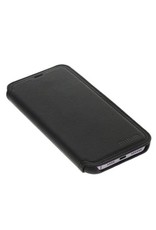 Minim Leder Handyhülle Für iPhone 14 Pro Max Bookcase Schwarz