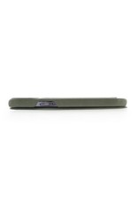 Minim Leder Handyhülle Für iPhone 14 Pro Max Bookcase Olive