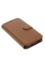 Minim Leder Handyhülle  iPhone 14 Pro Max 2 in 1 Wallet Case Cognac