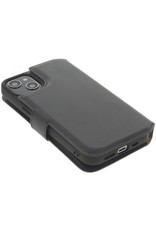 Minim Leder Handyhülle  iPhone 14 2 in 1 Wallet Case Blau
