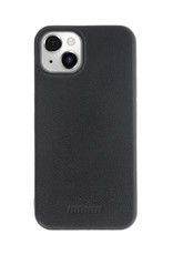 Minim Leder Handyhülle Für iPhone 14 Plus Back Cover Schwarz