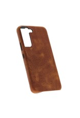 Minim Leder Handyhülle  Samsung S22 Back Cover Cognac