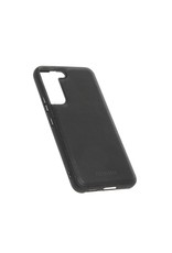 Minim Leder Handyhülle Samsung S22 2 in 1 Wallet Case Schwarz