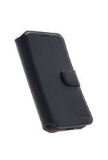 Minim Leder Handyhülle Samsung S22 2 in 1 Wallet Case Blau